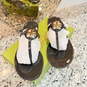 Tory Burch Coco Gold Mini Miller Flats